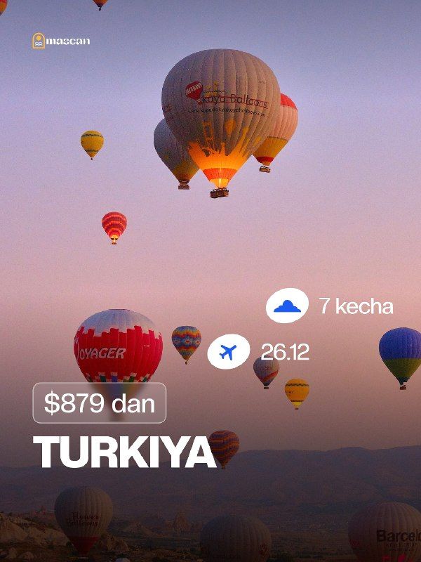 Новый год в Турции: Стамбул – Каппадокия – Анталья, 7 ночей