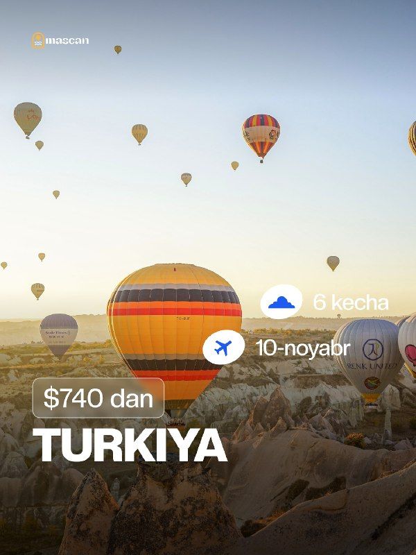 ISTANBUL – BURSA – PAMUKKALE – KONYA – KAPPADOKIYA: 6 kecha / 7 kunlik lyuks tur