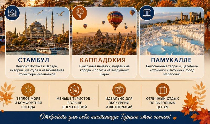 Турция — экскурсионный тур: Бурса – Стамбул – Каппадокия – Конья – Памуккале, 6 ночей