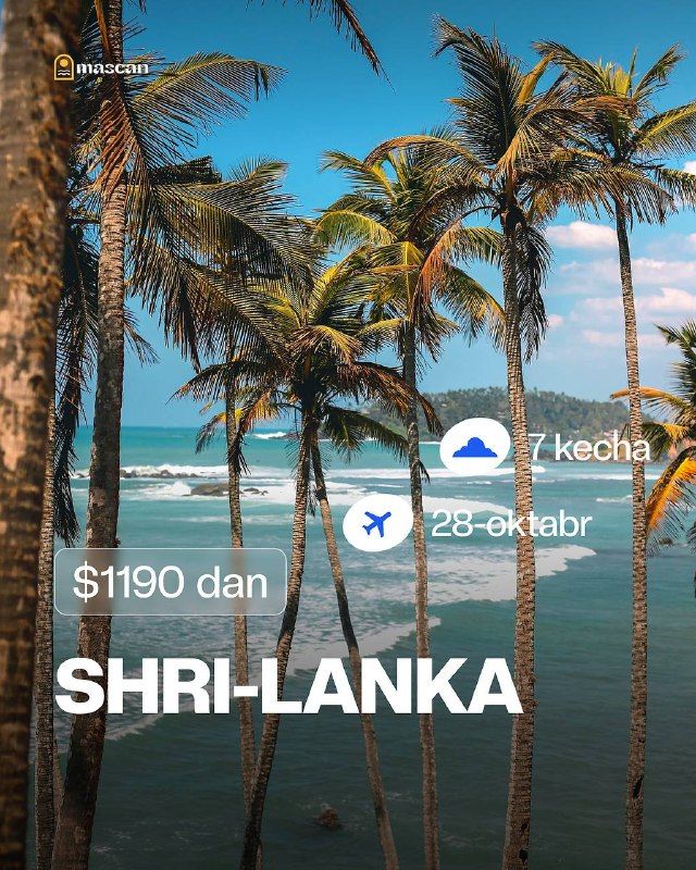 Sri Lanka: halal getaway, 7 nights / 8 days