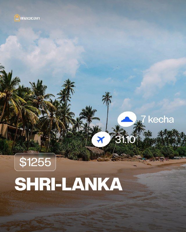 Sri Lanka: excursion tour, 7 nights / 8 days